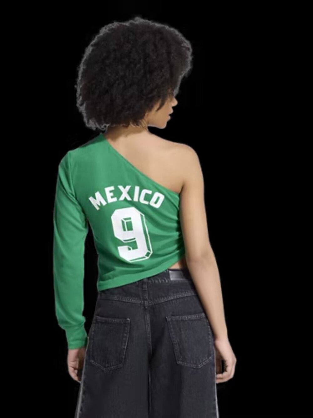 NEW! Mexico Adidas Originals One-Sleeved Soccer Football Shirt Jersey M or S